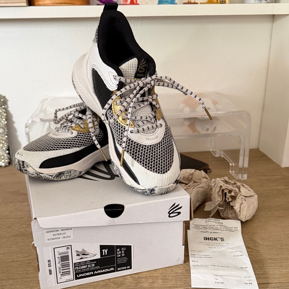 Under Armour PS Curry 3Z 24 Kids Size 1Y
